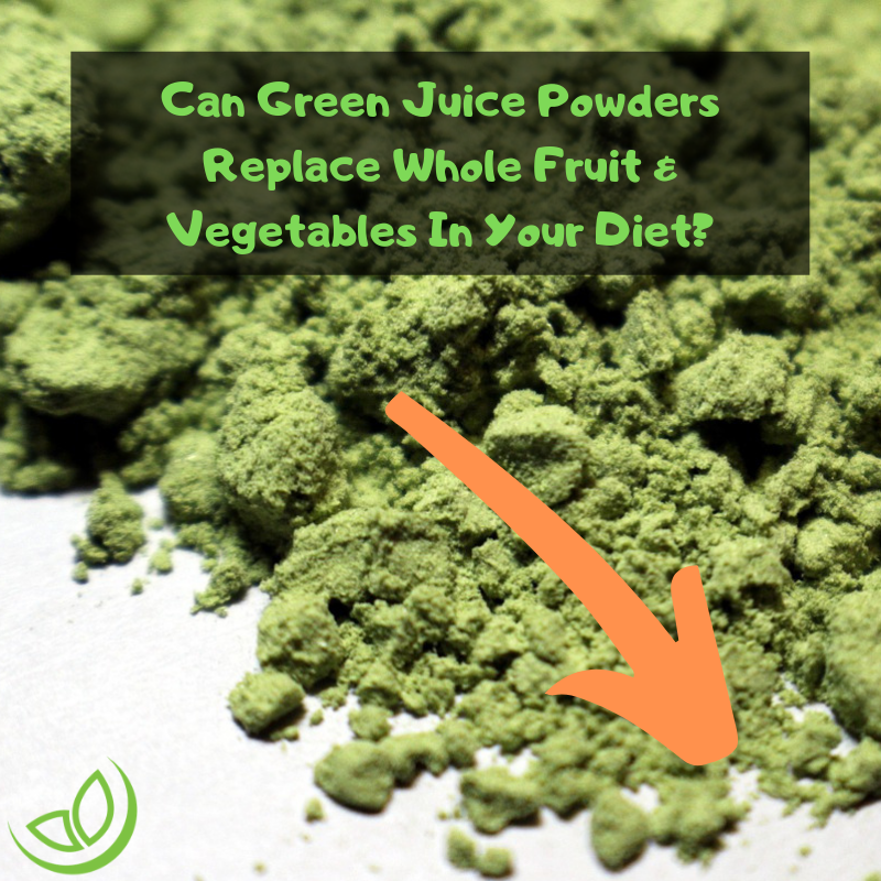 can green powder replace real greens