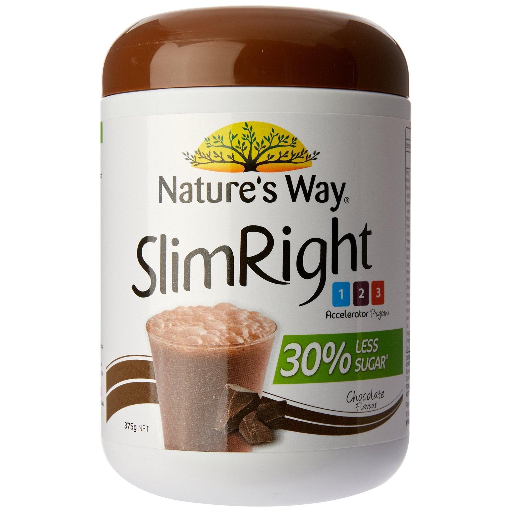 Chocolate Meal Replacement Shake - Nature's Way - 375 gms-Curavita