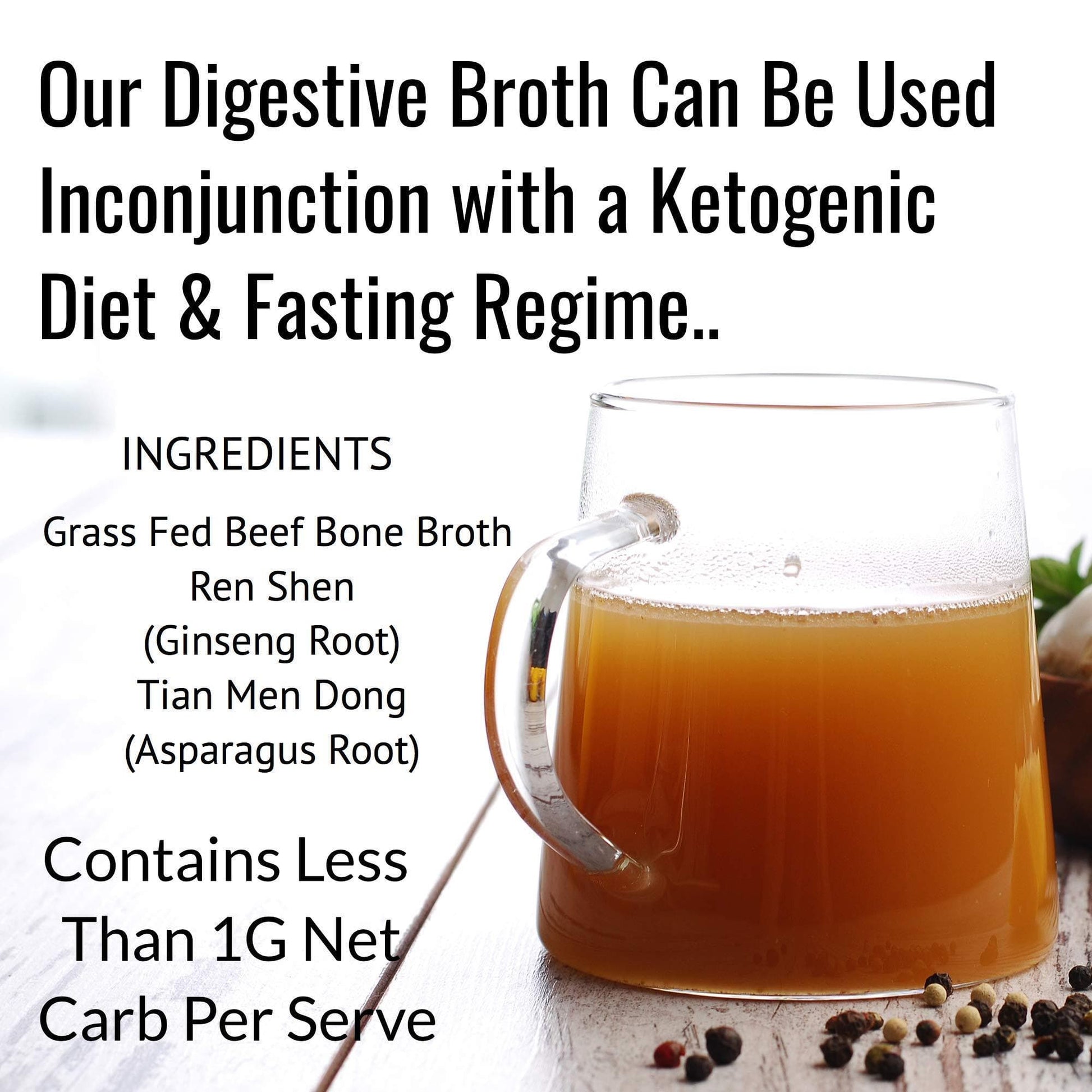 Digestive Optimizing Beef Bone Broth Digestive Cleansing (100gms)-Curavita
