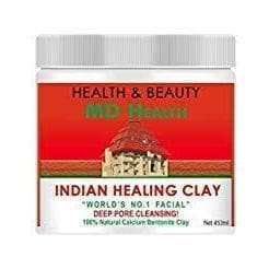 MD Health Indian Healing Clay - 100% Natural Calcium Bentonite Clay - 1lb-Curavita