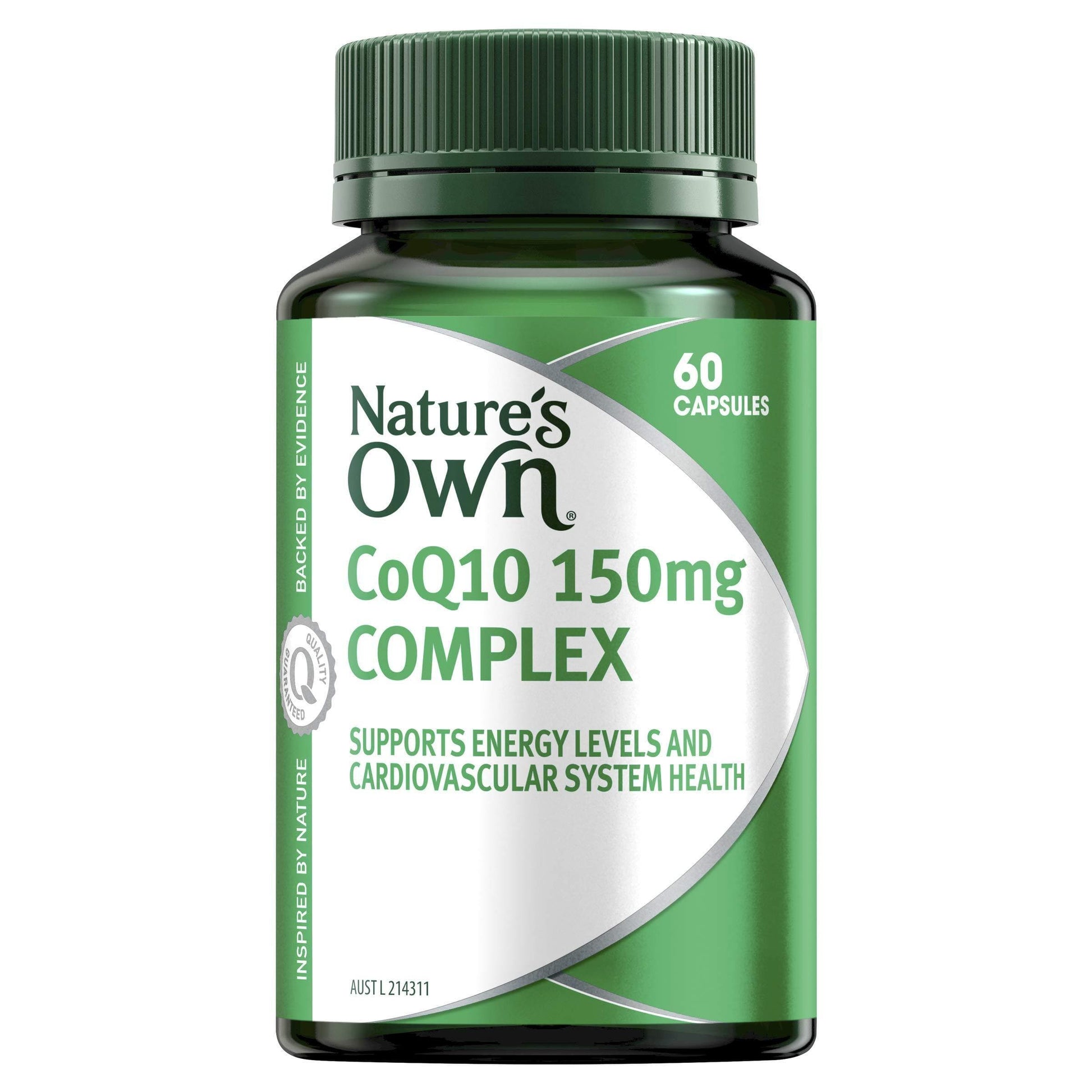 Nature's Own CoQ10 150mg Complex - Source of Resveratrol-Curavita