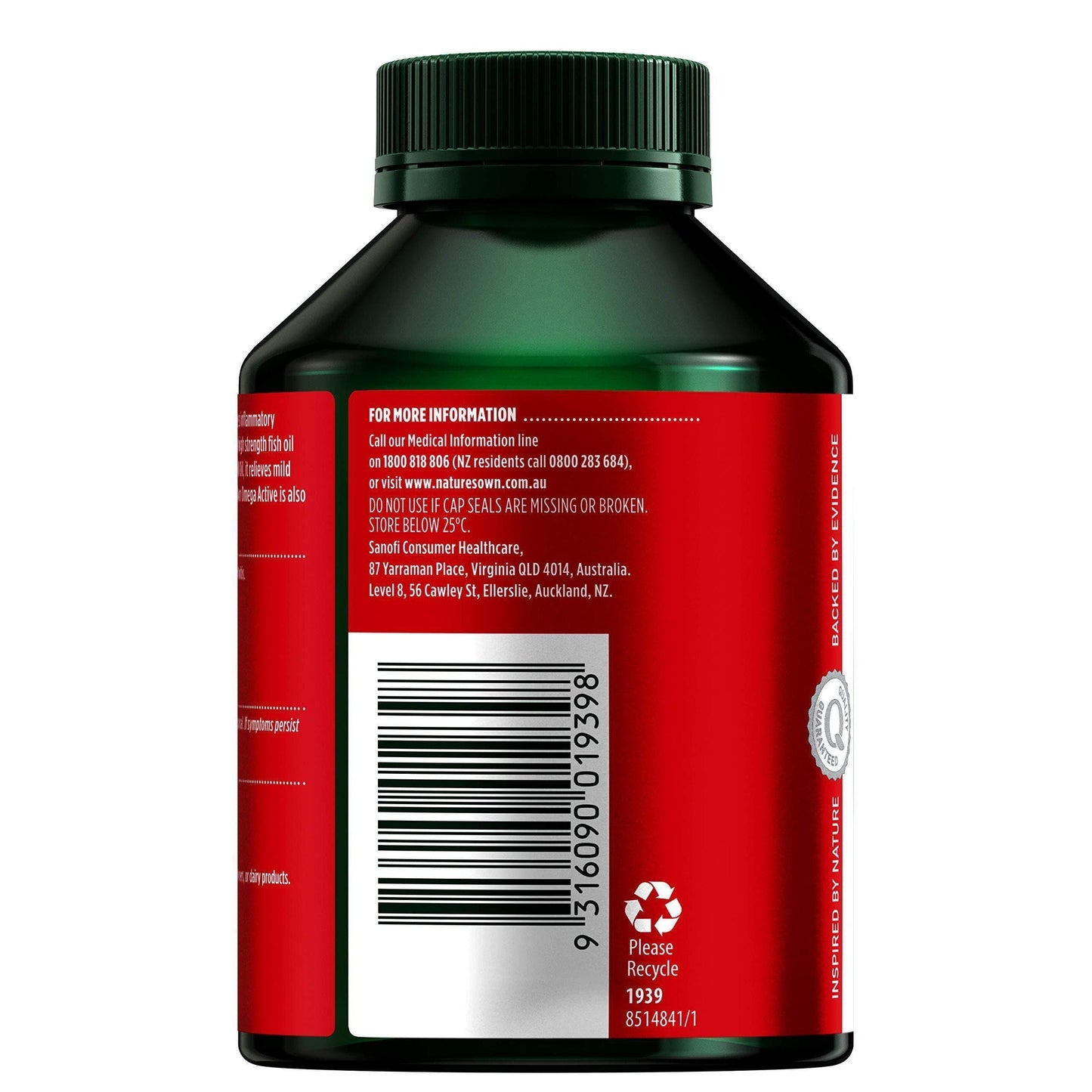 Omega Active - Supports Healthy Joints - Maintains Wellbeing and Healthy Heart & Brain-Curavita