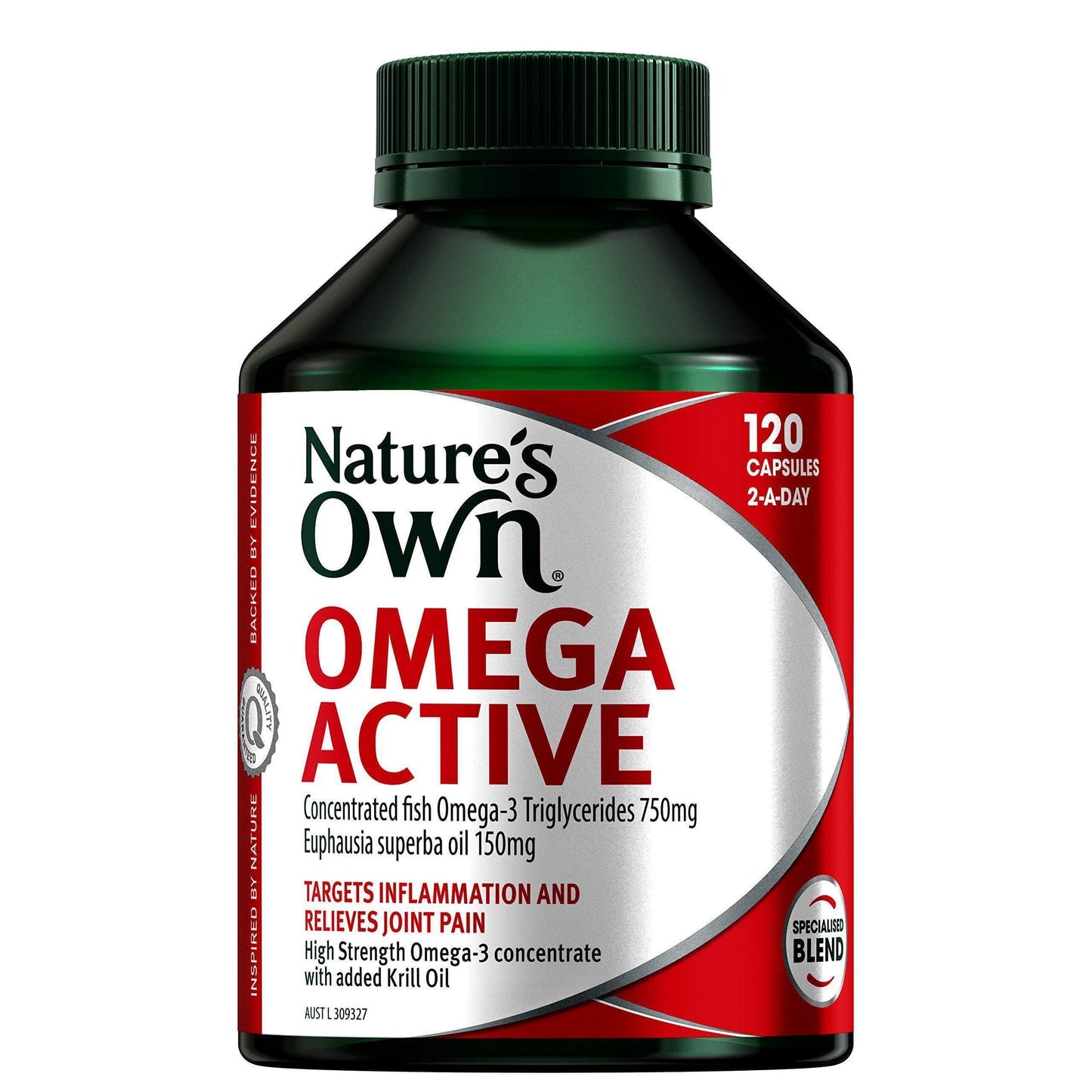 Omega Active - Supports Healthy Joints - Maintains Wellbeing and Healthy Heart & Brain-Curavita