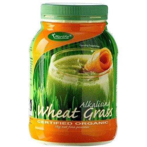 Wheat Grass Certified Organic 1KG, 100% Pure Wheat Grass Powder-Curavita